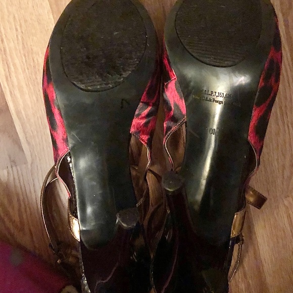 Matching Strapless Mini Dress Sz S & Heels 10 - Picture 14 of 16